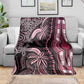 Polynesia Mixed African Dashiki Blanket Afro-pacific Culture - Pink