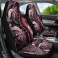 Polynesia Mixed African Dashiki Car Seat Cover Afro-pacific Culture - Pink
