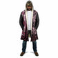 Polynesia Mixed African Dashiki Cloak Afro-pacific Culture - Pink