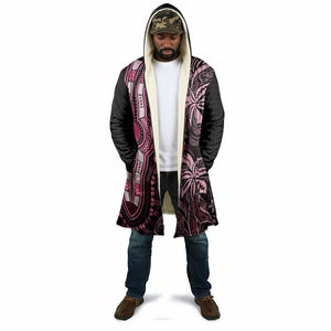 Polynesia Mixed African Dashiki Cloak Afro-pacific Culture - Pink