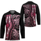 Polynesia Mixed African Dashiki Hockey Jersey Afro-pacific Culture - Pink