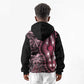 Polynesia Mixed African Dashiki Kid Hoodie Afro-pacific Culture - Pink