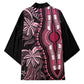 Polynesia Mixed African Dashiki Kimono Afro-pacific Culture - Pink