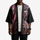 Polynesia Mixed African Dashiki Kimono Afro-pacific Culture - Pink