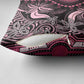 Polynesia Mixed African Dashiki Pillow Cover Afro-pacific Culture - Pink