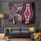 Polynesia Mixed African Dashiki Tapestry Afro-pacific Culture - Pink