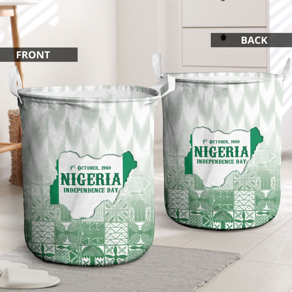 Proudly Nigerian Independence Day 1960 Laundry Basket