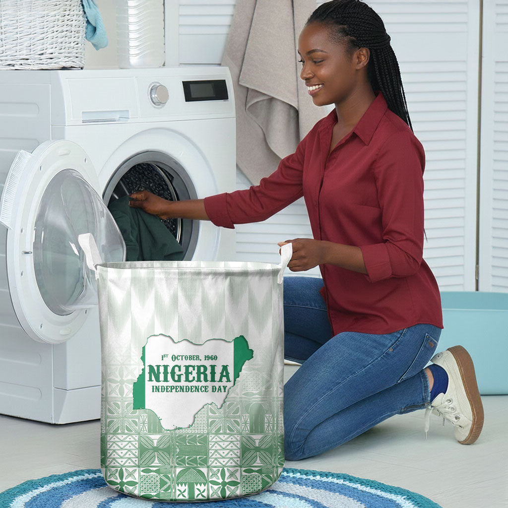 Proudly Nigerian Independence Day 1960 Laundry Basket