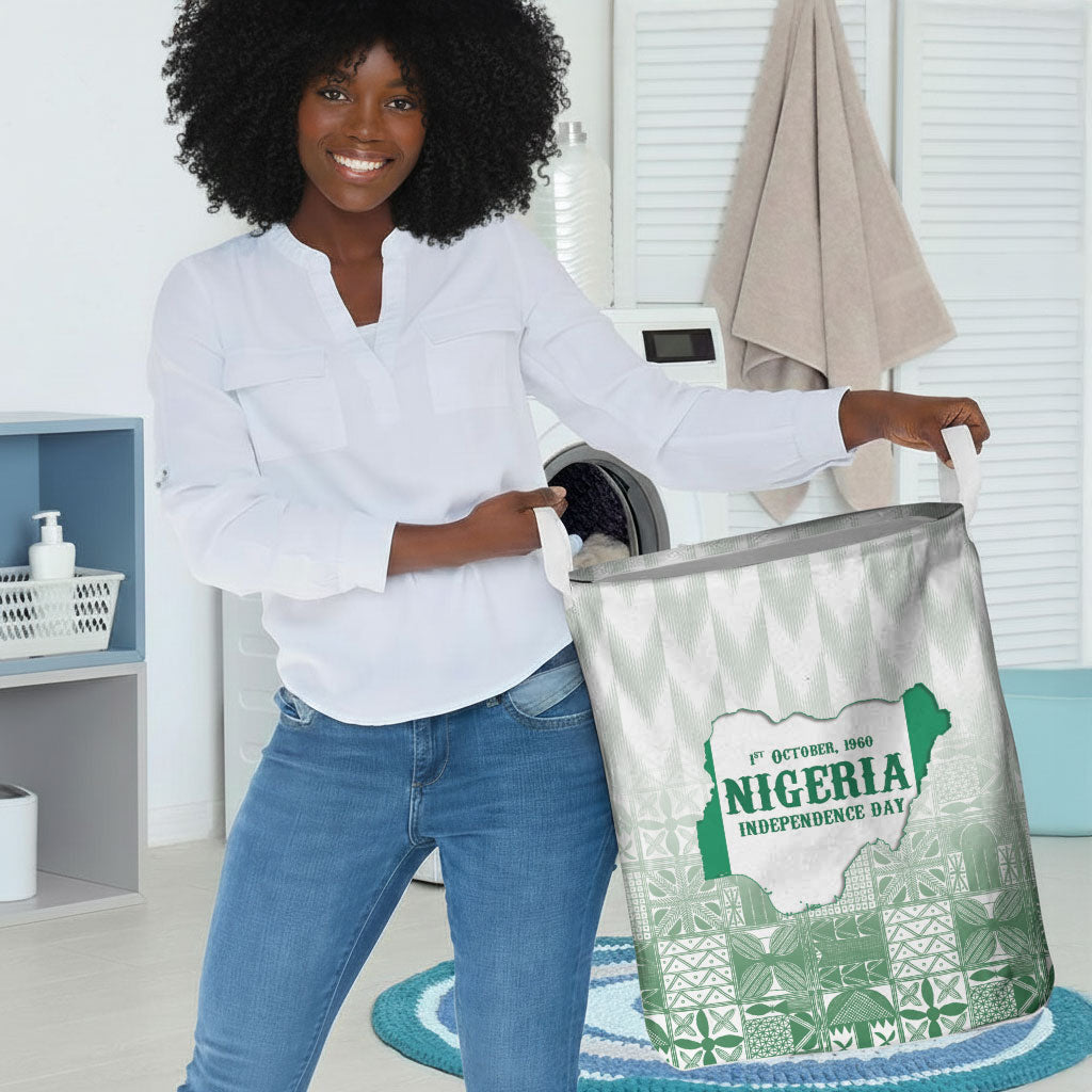 Proudly Nigerian Independence Day 1960 Laundry Basket