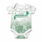 Proudly Nigerian Independence Day 1960 Personalized Baby Onesie