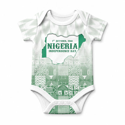 Proudly Nigerian Independence Day 1960 Personalized Baby Onesie