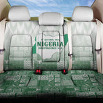 Proudly Nigerian Independence Day 1960 Back Car Seat Cover