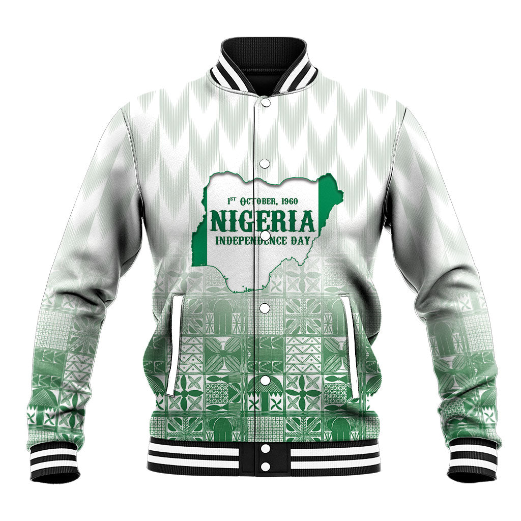 Proudly Nigerian Independence Day 1960 Personalized Baseball Jacket
