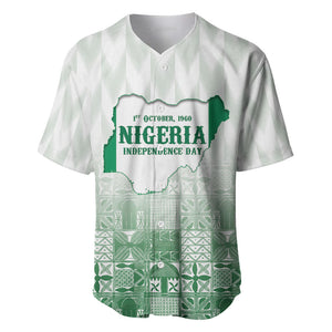 Proudly Nigerian Independence Day 1960 Personalized Baseball Jersey