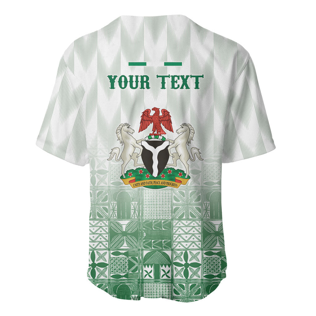 Proudly Nigerian Independence Day 1960 Personalized Baseball Jersey