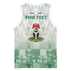 Proudly Nigerian Independence Day 1960 Personalized Basketball Jersey