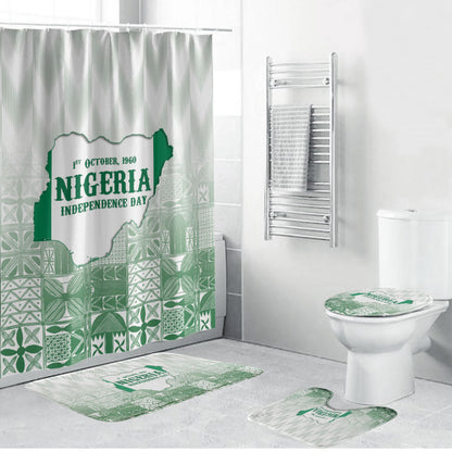 Proudly Nigerian Independence Day 1960 Bathroom Set