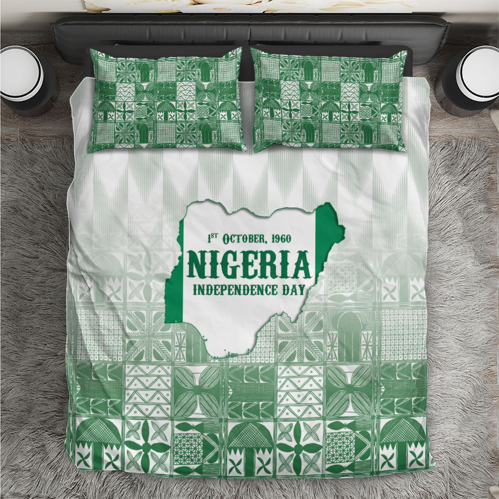 Proudly Nigerian Independence Day 1960 Bedding Set