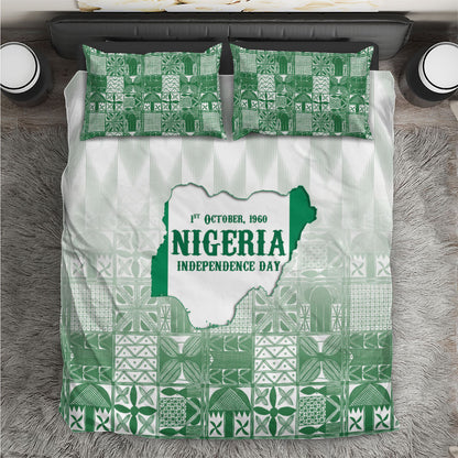 Proudly Nigerian Independence Day 1960 Bedding Set