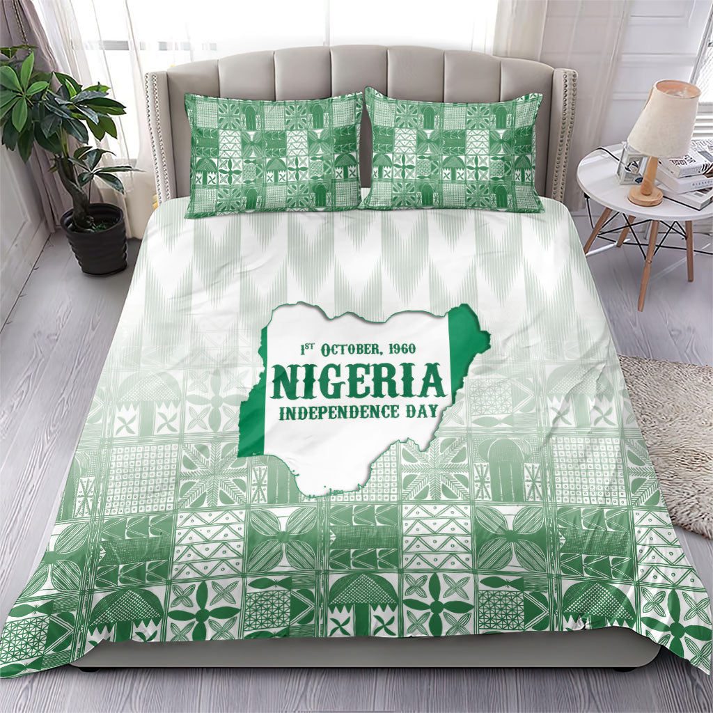 Proudly Nigerian Independence Day 1960 Bedding Set