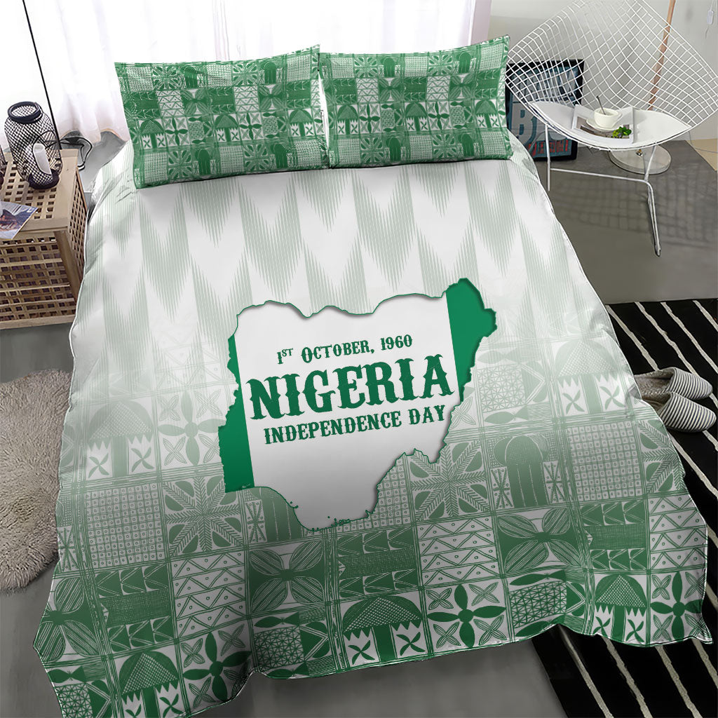 Proudly Nigerian Independence Day 1960 Bedding Set