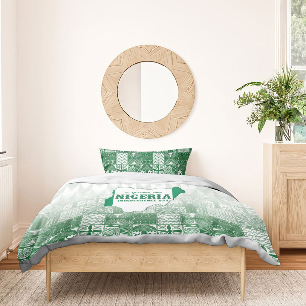 Proudly Nigerian Independence Day 1960 Bedding Set