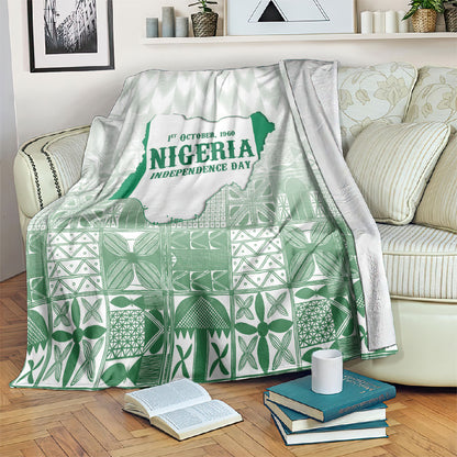 Proudly Nigerian Independence Day 1960 Blanket