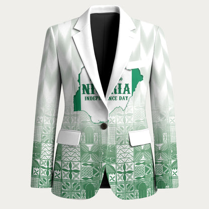 Proudly Nigerian Independence Day 1960 Personalized Blazer