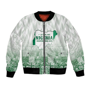 Proudly Nigerian Independence Day 1960 Personalized Bomber Jacket