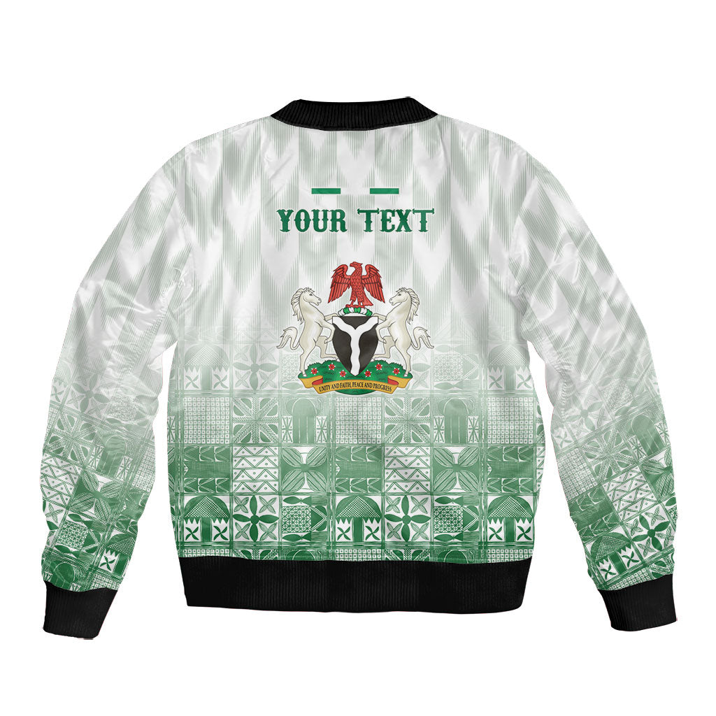 Proudly Nigerian Independence Day 1960 Personalized Bomber Jacket