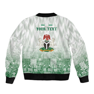 Proudly Nigerian Independence Day 1960 Personalized Bomber Jacket