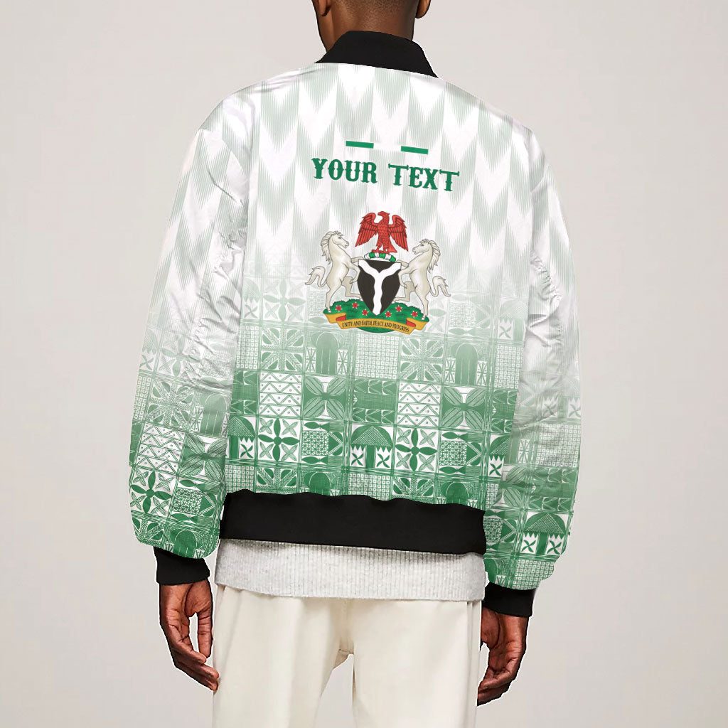 Proudly Nigerian Independence Day 1960 Personalized Bomber Jacket