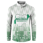 Proudly Nigerian Independence Day 1960 Personalized Button Sweatshirt