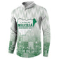 Proudly Nigerian Independence Day 1960 Personalized Button Sweatshirt