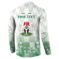 Proudly Nigerian Independence Day 1960 Personalized Button Sweatshirt