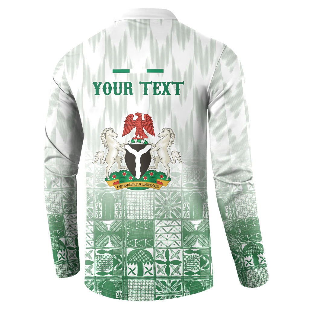 Proudly Nigerian Independence Day 1960 Personalized Button Sweatshirt