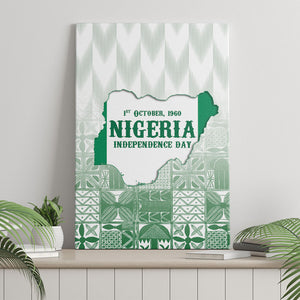 Proudly Nigerian Independence Day 1960 Canvas Wall Art
