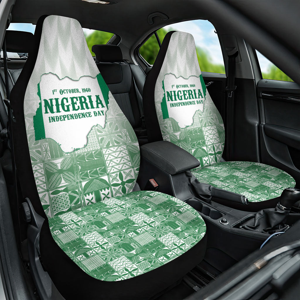 Proudly Nigerian Independence Day 1960 Car Seat Cover