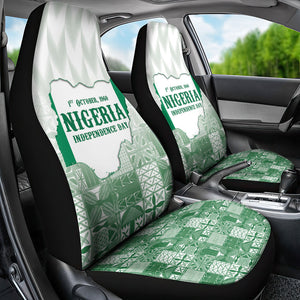 Proudly Nigerian Independence Day 1960 Car Seat Cover