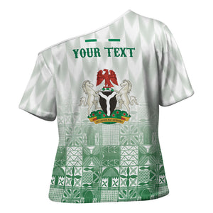 Proudly Nigerian Independence Day 1960 Personalized Cross Shoulder Shirt