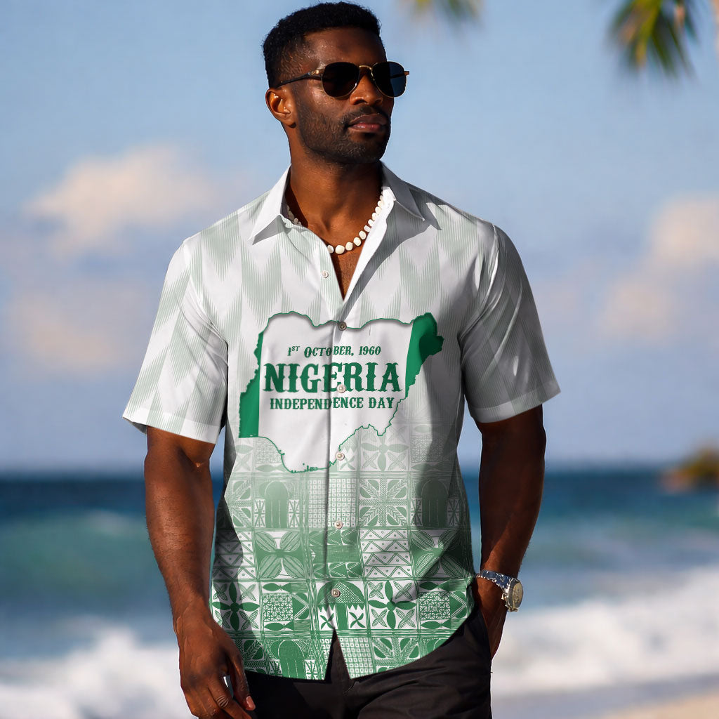 Proudly Nigerian Independence Day 1960 Personalized Hawaiian Shirt