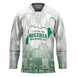 Proudly Nigerian Independence Day 1960 Personalized Hockey Jersey