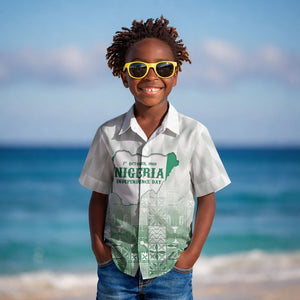 Proudly Nigerian Independence Day 1960 Personalized Kid Hawaiian Shirt