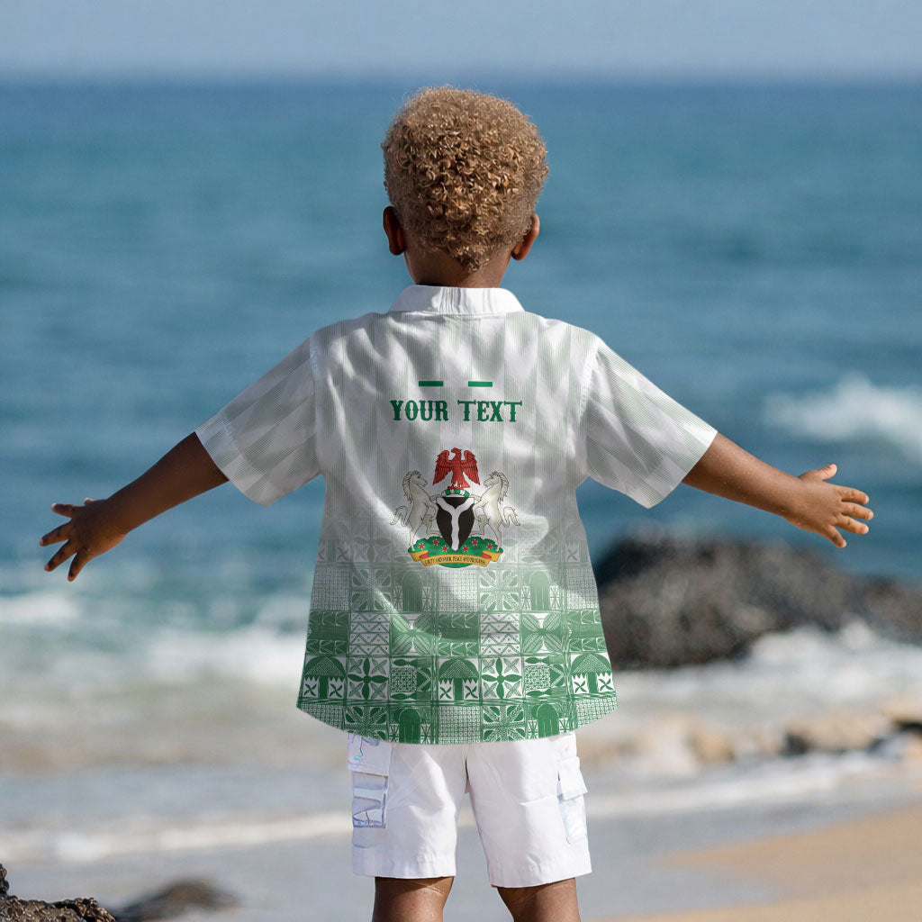 Proudly Nigerian Independence Day 1960 Personalized Kid Hawaiian Shirt