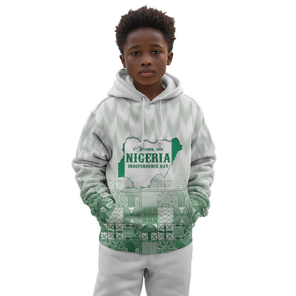 Proudly Nigerian Independence Day 1960 Personalized Kid Hoodie