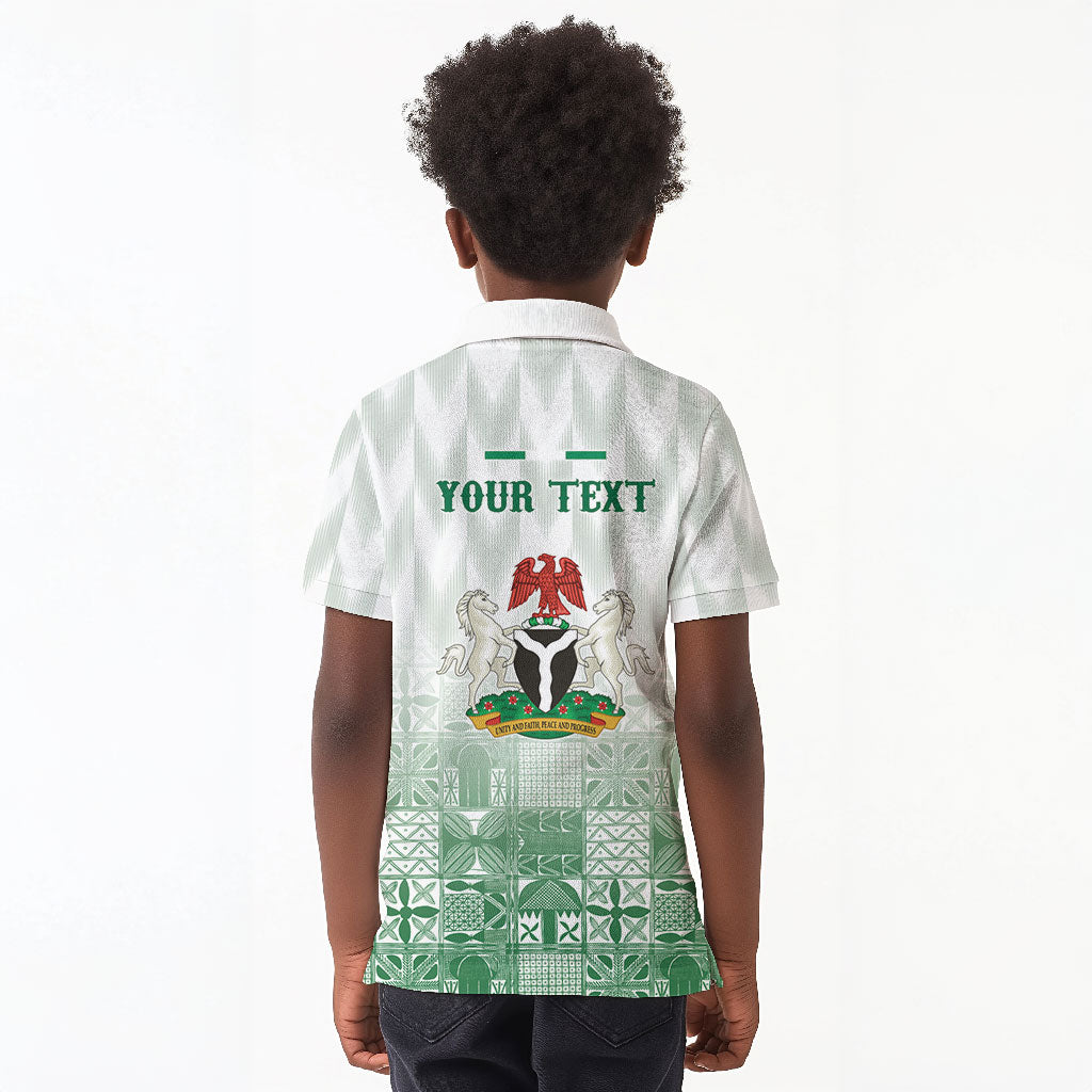 Proudly Nigerian Independence Day 1960 Personalized Kid Polo Shirt
