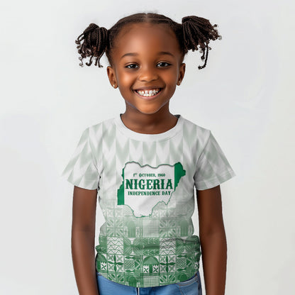Proudly Nigerian Independence Day 1960 Personalized Kid T shirt