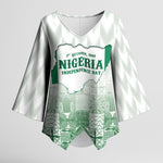 Proudly Nigerian Independence Day 1960 Personalized Kimono Sleeve Blouse