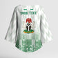 Proudly Nigerian Independence Day 1960 Personalized Kimono Sleeve Blouse