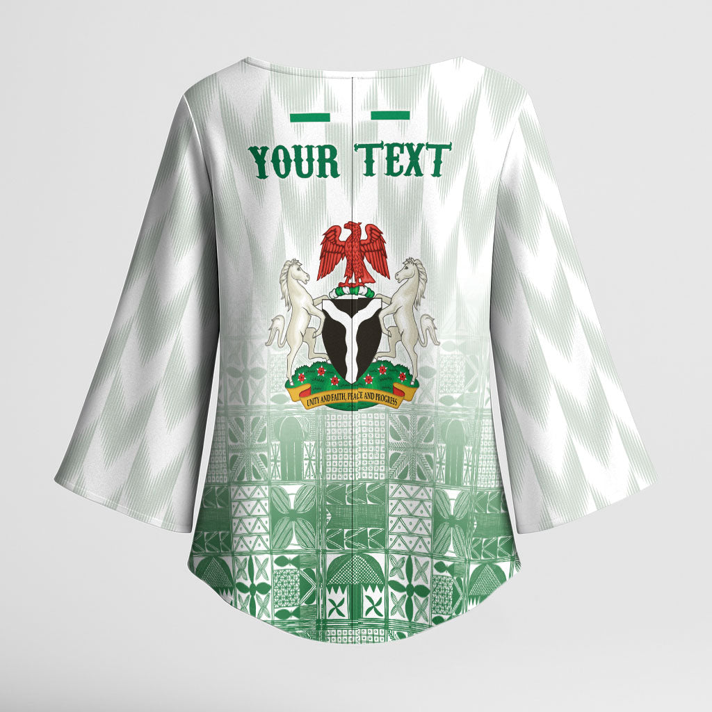 Proudly Nigerian Independence Day 1960 Personalized Kimono Sleeve Blouse